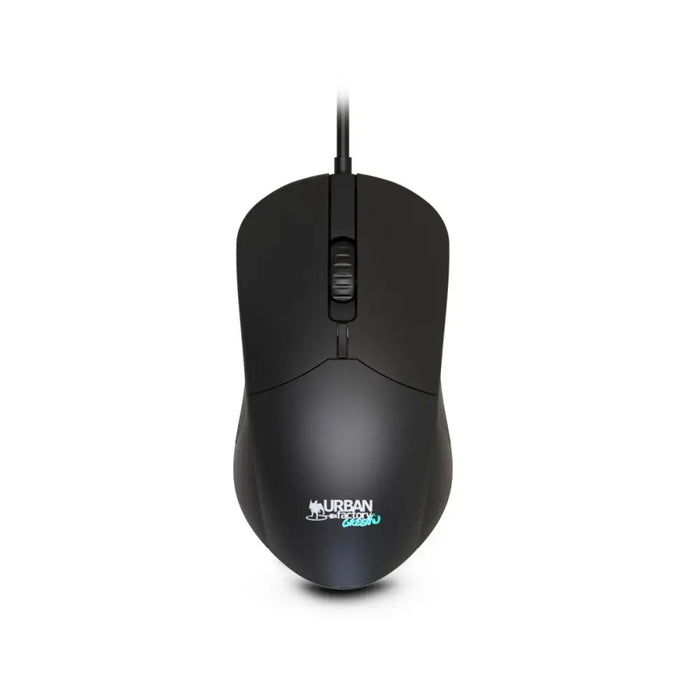 Мишка Urban Factory GWM01UF Черен 1200 DPI