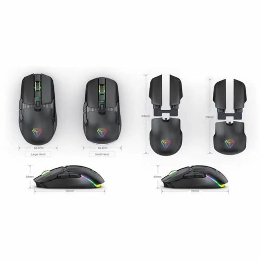 Мишка Yenkee MARKSMAN YMS 3600BK Черен 3600 DPI