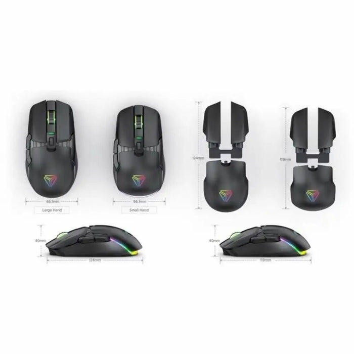 Мишка Yenkee MARKSMAN YMS 3600BK Черен 3600 DPI