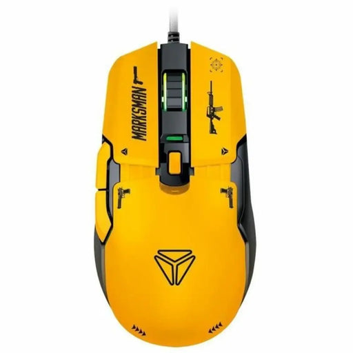 Мишка Yenkee MARKSMAN YMS 3600YW Жълт 3600 DPI