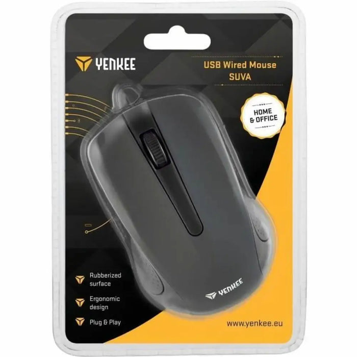 Мишка Yenkee YMS 1015BK Черен