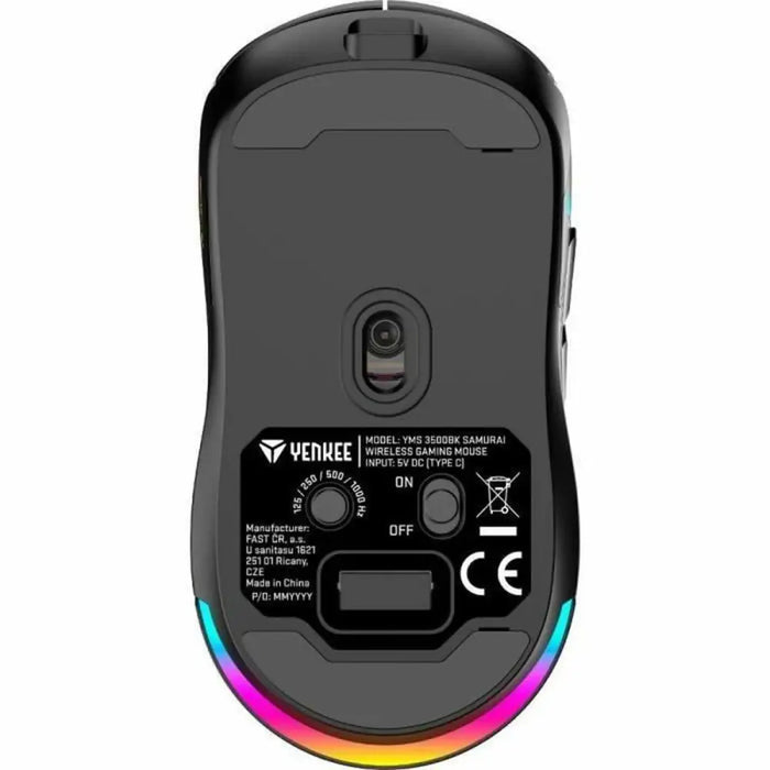 Мишка Yenkee YMS 3500BK Черен
