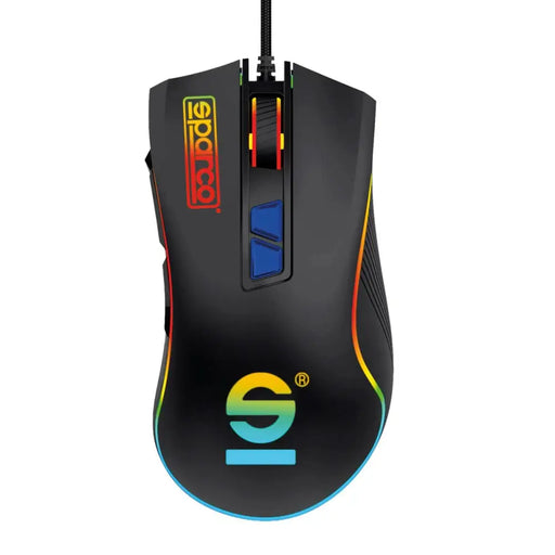 Мишка за игра Sparco Черен 7200 dpi