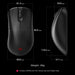 Мишка Zowie 9H.N4WBE.A2E Черен 3200 DPI