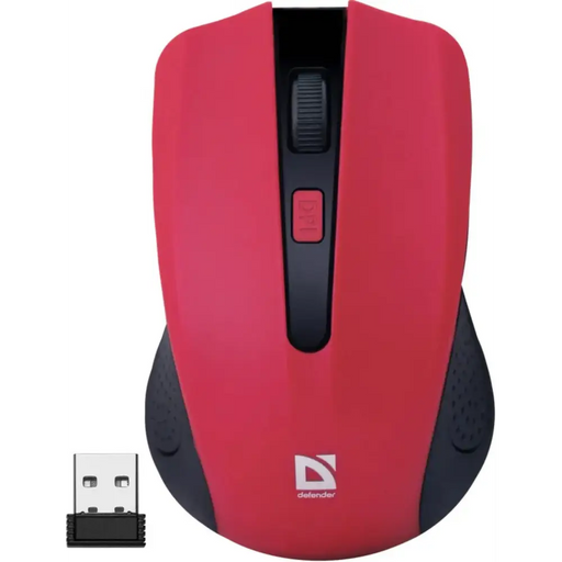 Мишка Defender Accura MM-935 red