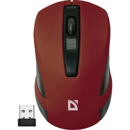 Мишка Defender MM-605 red