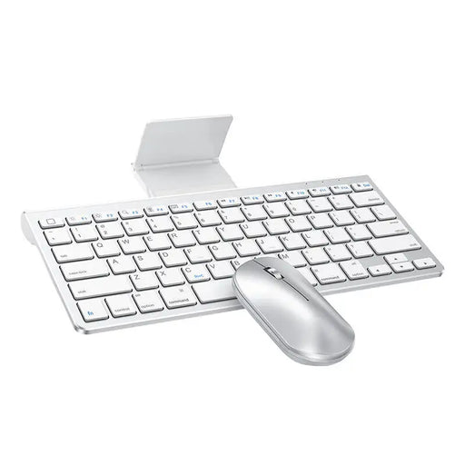 Мишка и клавиатура за IPad/IPhone Omoton KB088 сребристи