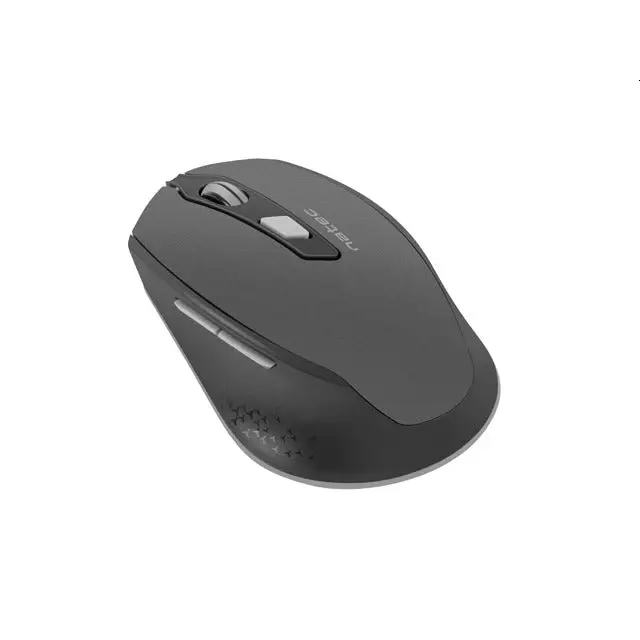 Мишка Natec wireless mouse Siskin silent 2400dpi black-gray