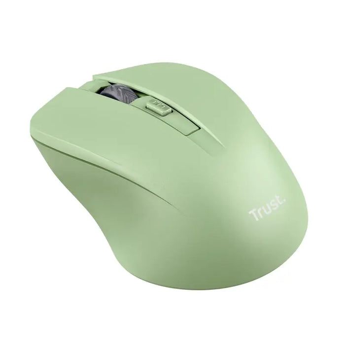 Мишка TRUST Mydo Silent Wireless Mouse Green