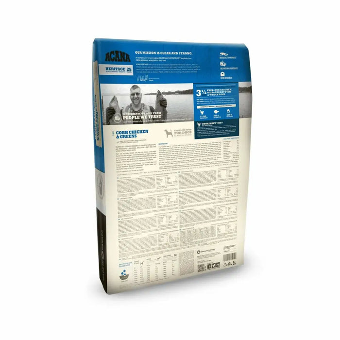 Мисля Acana Dog TF Heritage Adult Възрастен Пиле Турция