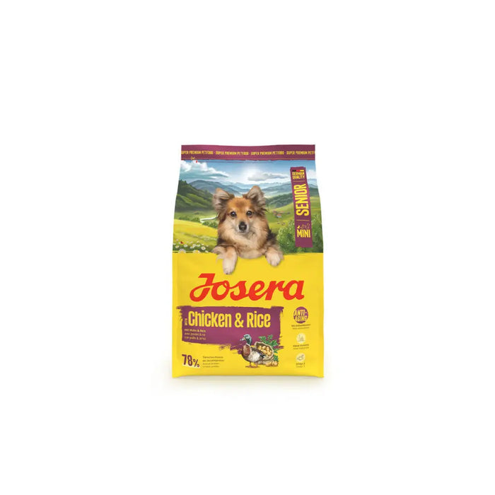 Мисля Josera Mini Senior Пиле ориз 3 Kg