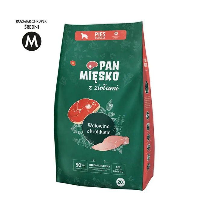 Мисля PAN MIĘSKO M Телешко 20 kg