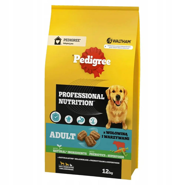 Мисля Pedigree Professional Nutrition Adult Телешко 12 kg