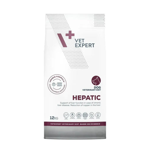 Мисля VETEXPERT Hepatic Dog Месо 12 kg