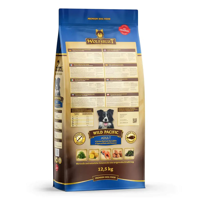 Мисля Wolfsblut Възрастен Риба Картофи 12,5 Kg