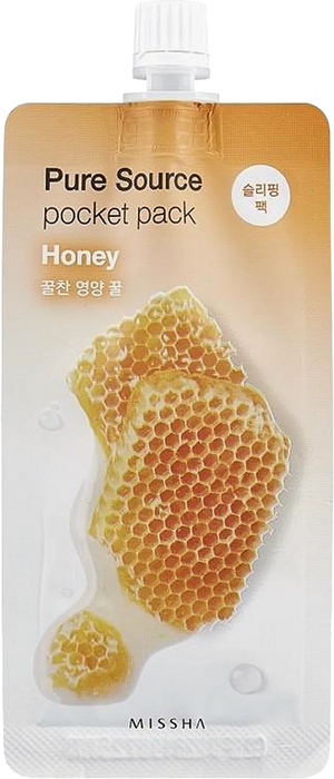 Нощна подхранваща маска за лице Honey, 10 ml