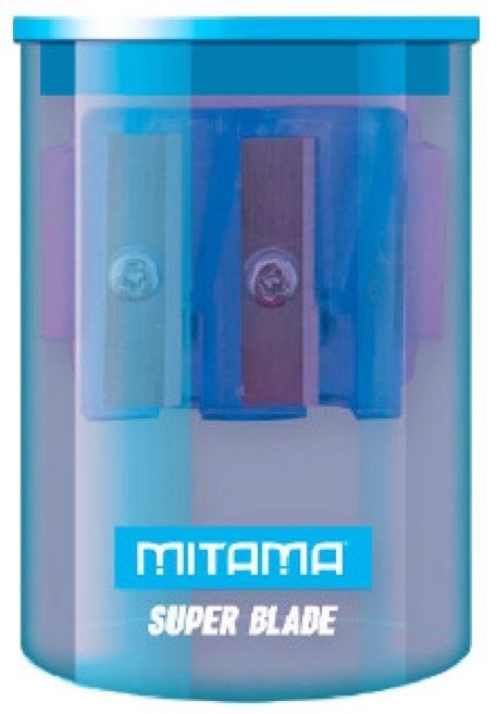 Острилка Mitama - Двойна, с контейнер, асортимент