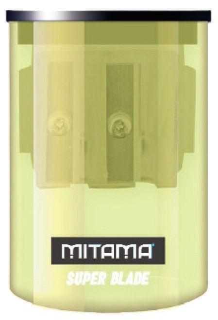 Острилка Mitama - Двойна, с контейнер, асортимент