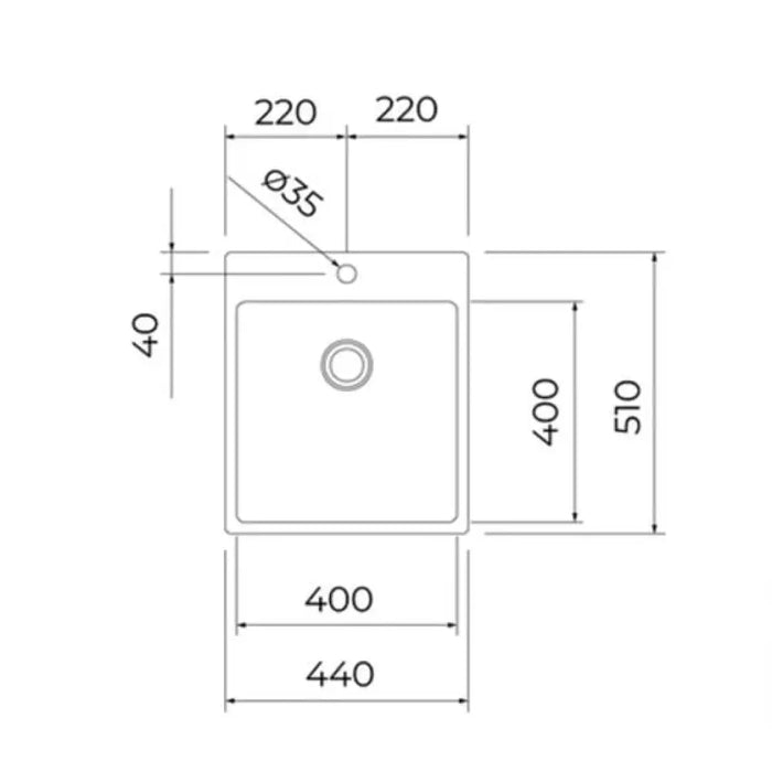 Мивка TEKA ForLine RS15 40.40 - 115000081