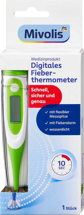 Дигитален медицински термометър (SC 41 flex), 1 Брой
