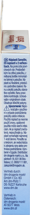 Пластири Sensitiv, 20 бр