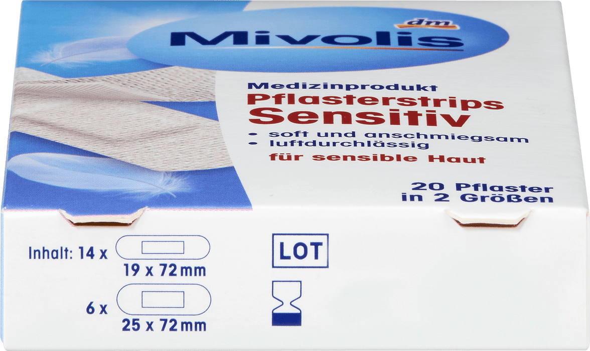 Пластири Sensitiv, 20 бр