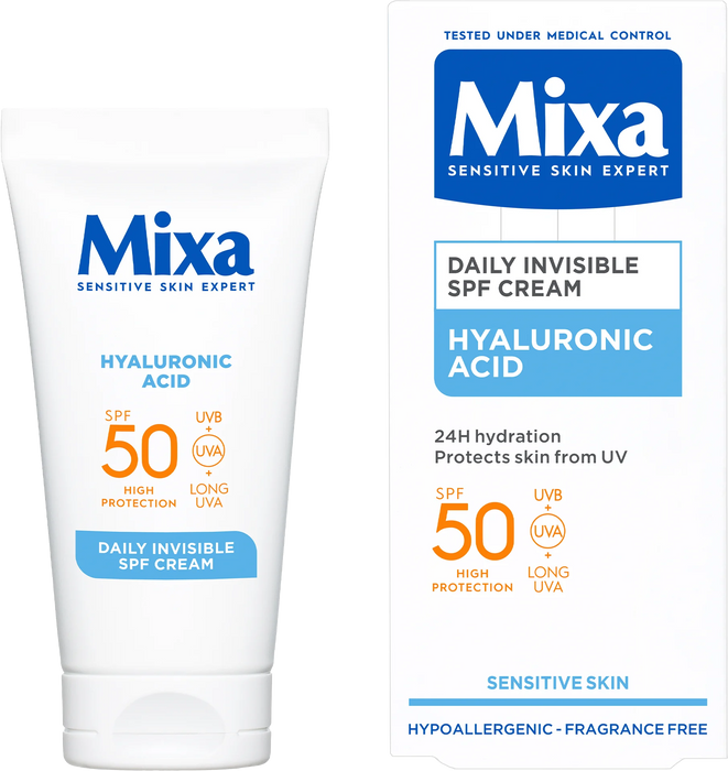 Дневен крем Invisible, SPF50, 50 ml