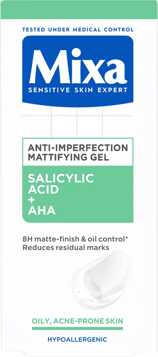 Флуид против несъвършенства Anti-Imperfection Mattifying със салицилова киселина и AHA, 50 ml
