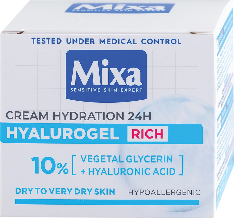 Хидратиращ крем Hyalurogel Rich, 50 ml