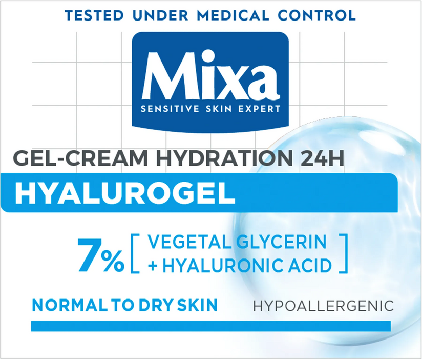 Хидратиращ крем за лице Hyalurogel, 50 ml