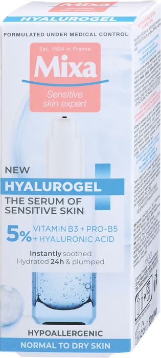 Серум за чувствителна кожа HYALUROGEL, 30 ml