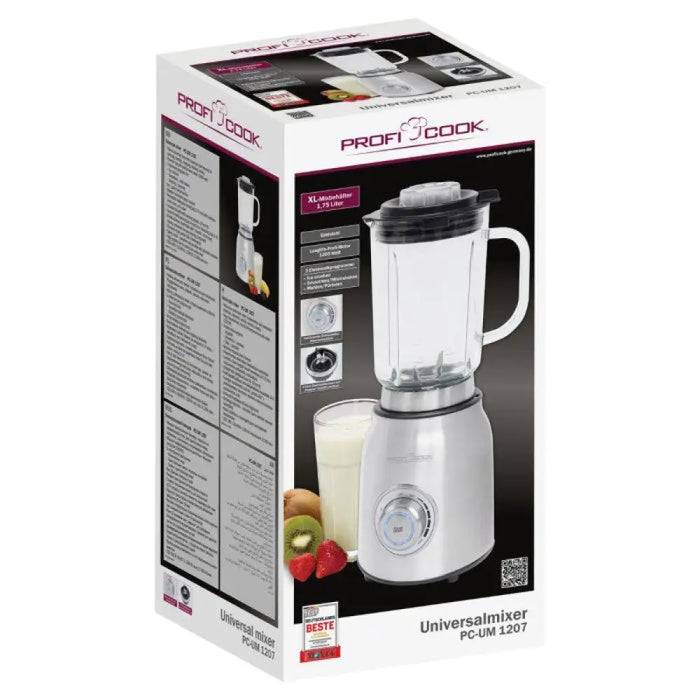 Миксер ProfiCook 501207 Стоящ миксер 1200 W Неръждаема