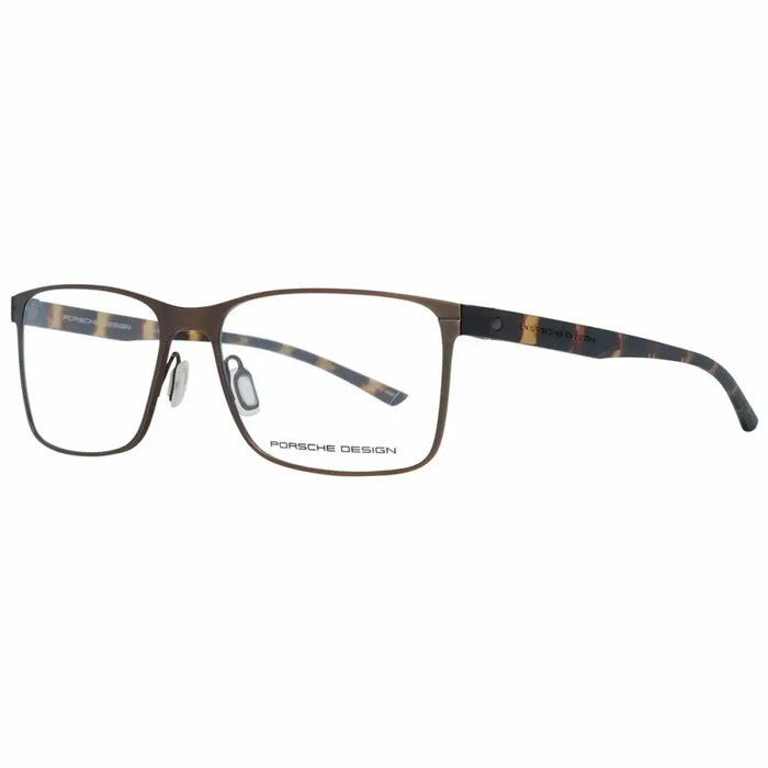 Мъжки Рамка за очила Porsche Design P8346-55E Кафяв Ø 55 mm