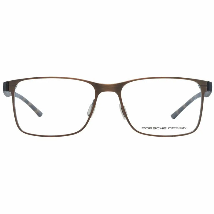 Мъжки Рамка за очила Porsche Design P8346-55E Кафяв Ø 55 mm