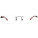 Мъжки Рамка за очила QuikSilver EQYEG03048-53ARED Сив Ø 53