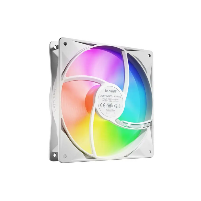 мълчи! LIGHT WINGS LX 140mm PWM 3-Pack White Computer case