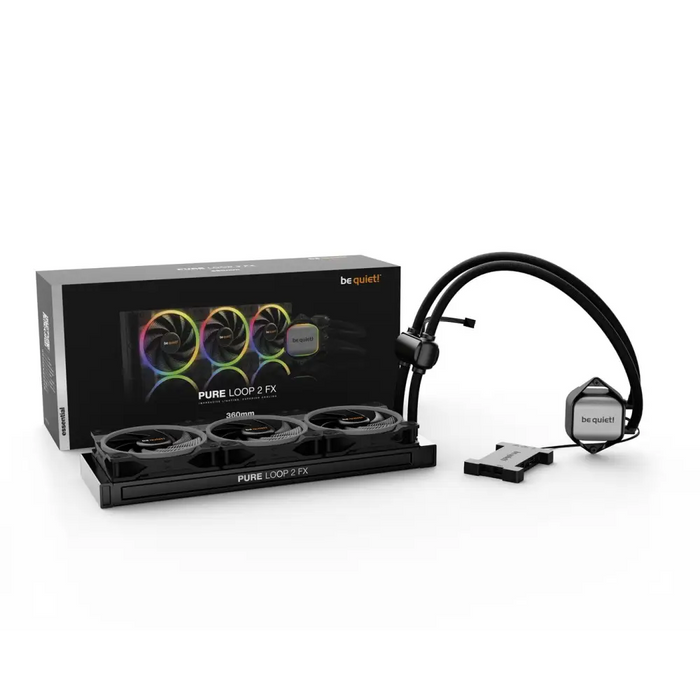 мълчи! Pure Loop 2 FX 360 мм процесор Всичко в едно течен