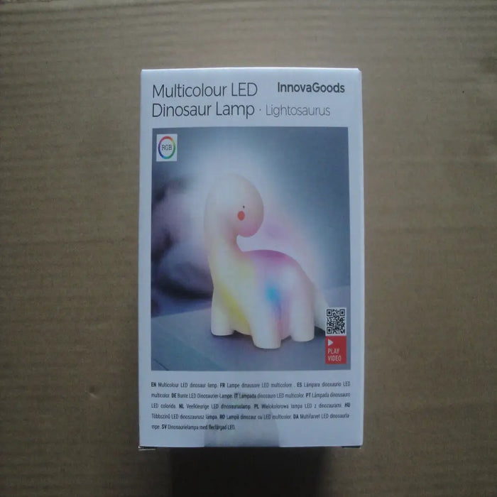 Многоцветна LED Лампа Динозавър Lightosaurus InnovaGoods