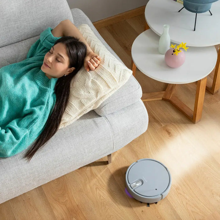 Многофункционална акумулаторна прахосмукачка-робот 5 в 1