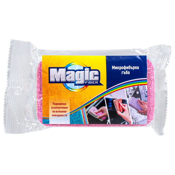 МНОГОСЛОЙНА МИКРОФИБЪРНА ГЪБА ДЪГА DOLY MAGIC FIBER