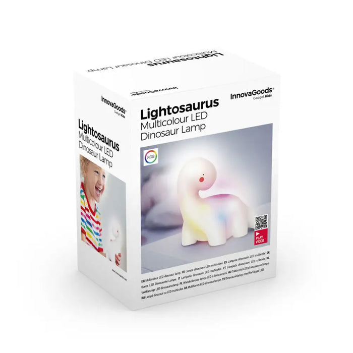 Многоцветна LED Лампа Динозавър Lightosaurus InnovaGoods