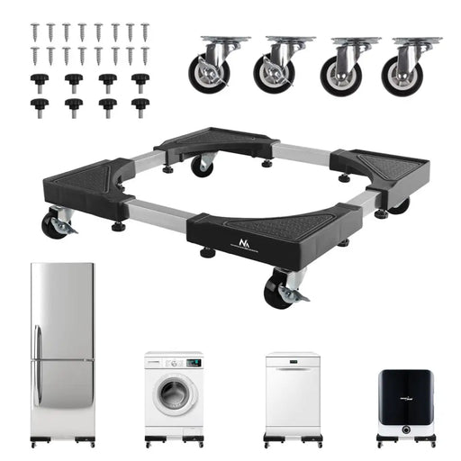 Мобилна стойка за пералня Maclean заключване на колелца