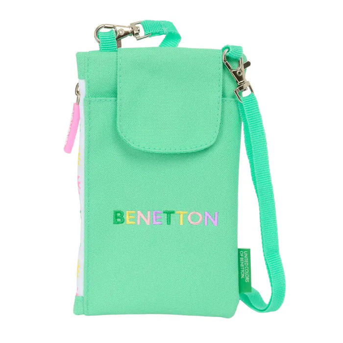 Мобилна чанта Benetton Mint Зелен