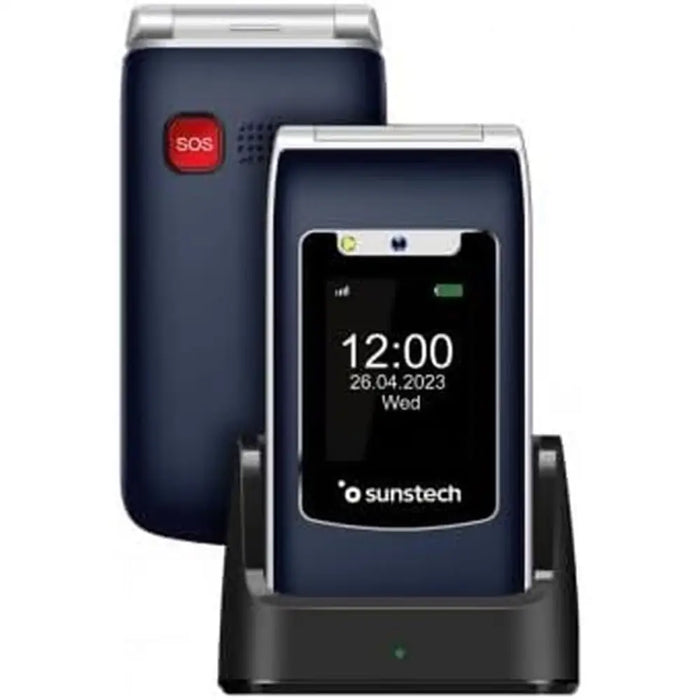 Мобилен телефон за по-възрастни хора Sunstech CELT23BL Син