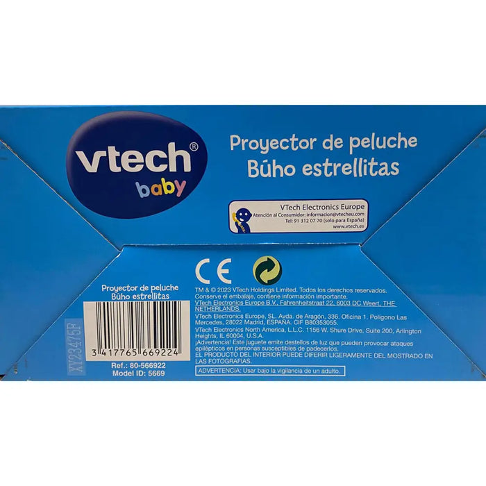 Мобилен Прожектор Vtech 18,8 x 10 x 21,6 cm Бухал