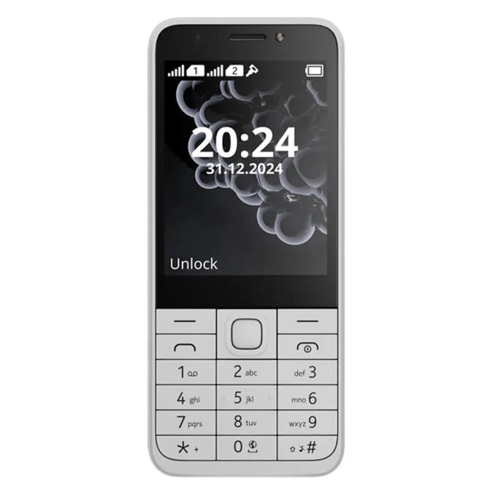 Мобилен телефон GSM NOKIA 230 2025 DUAL WHITE 2.80 ’ ЗАДНА