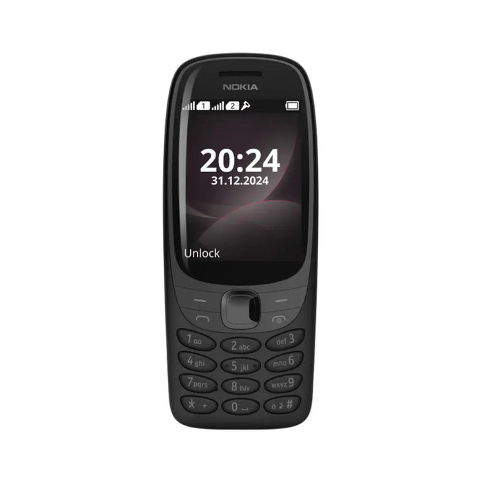 Мобилен телефон GSM NOKIA 6310 2025 DUAL BLACK 2.80 ’ ЗАДНА
