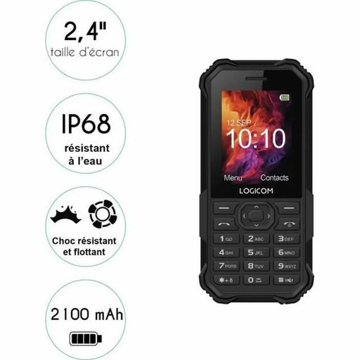 Мобилен телефон Logicom XTREM 40 Черен 2,4’’