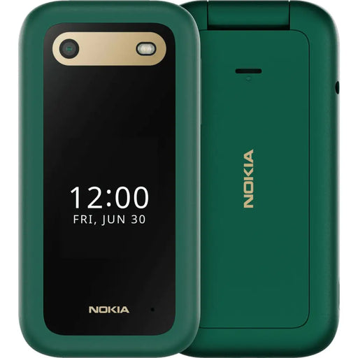 Мобилен телефон Nokia 2660 FLIP Зелен 2,8’’ 128 MB