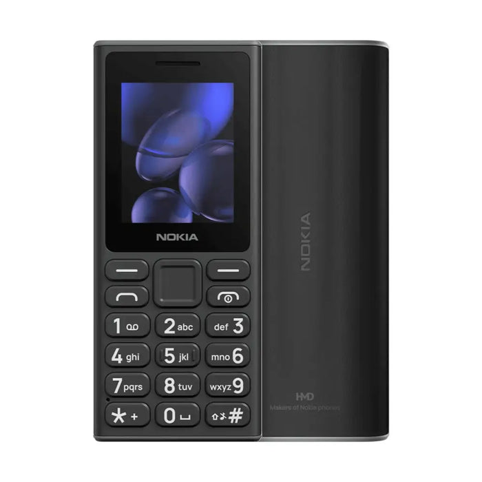 Мобилен телефон за по възрастни хора Nokia 105 (2024) Черен